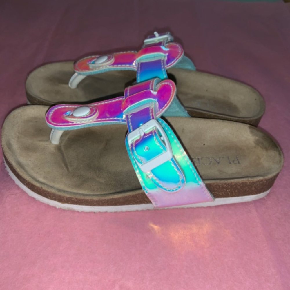 HOLOGRAPHIC BIRKENSTOCKS